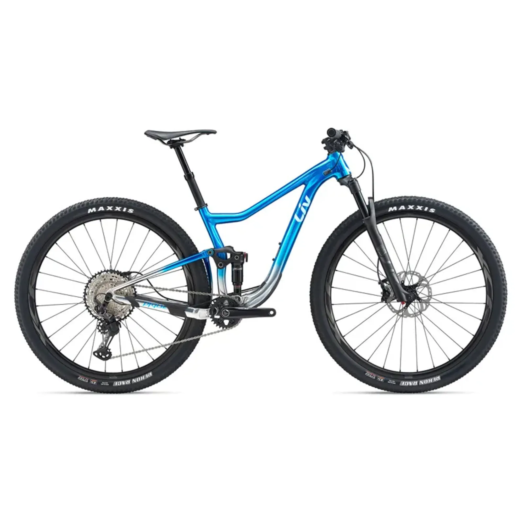 2020 Liv Pique 29 Full Suspension Mountain Bike in Blue