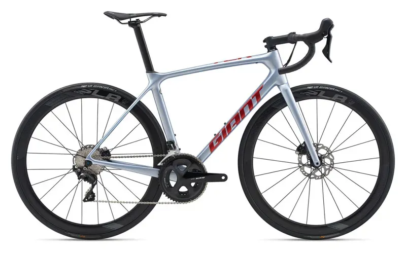 2020 Giant TCR Advanced Pro 3 Disc Carbon Road Bike in Silver