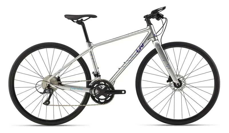 2020 Liv Thrive 2 Flat Bar Road Bike in Silver