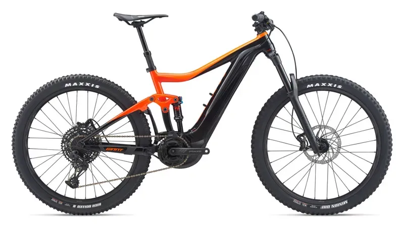 2020 Giant Trance E 3 Pro Electric FS Mountain Bike in Red