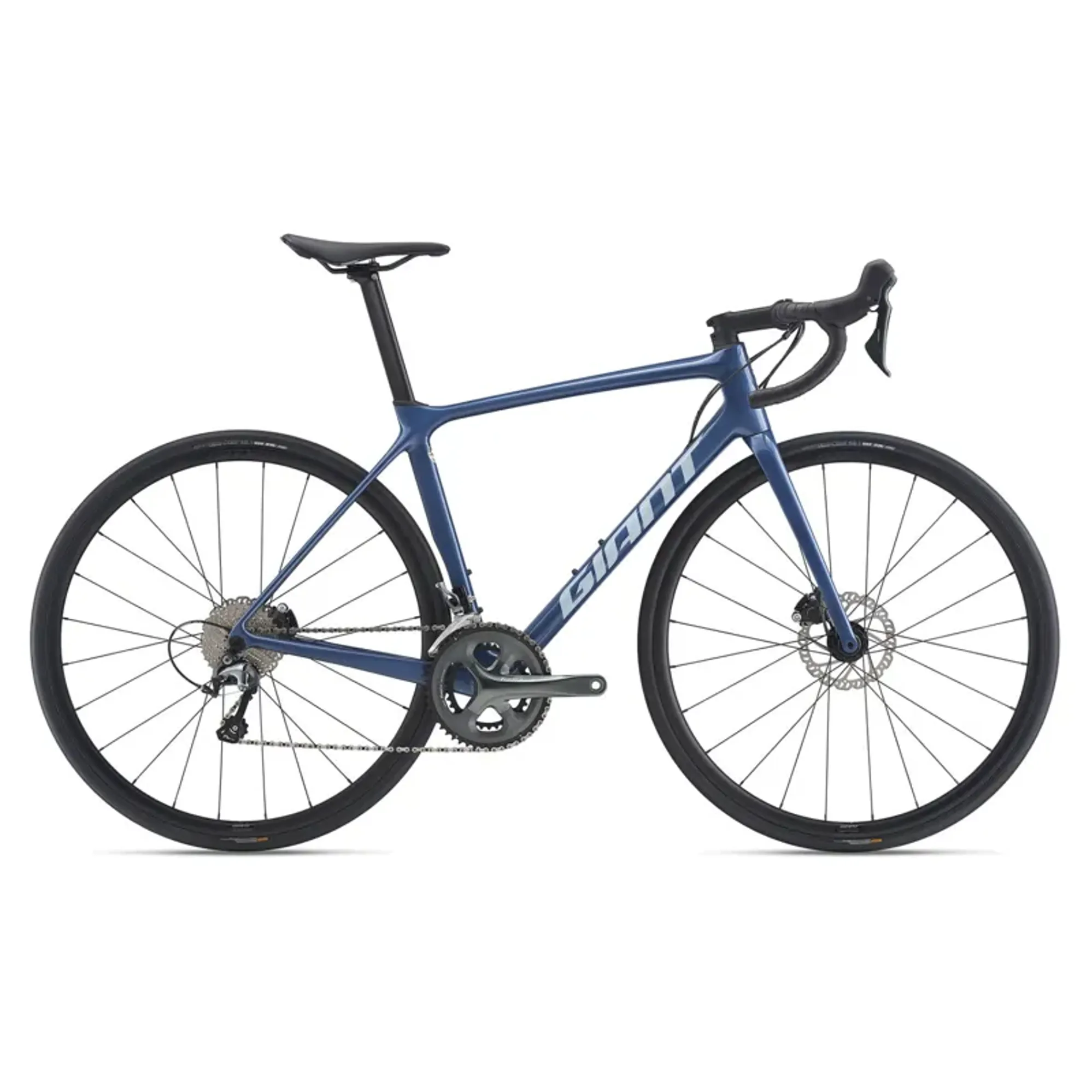2021 Giant TCR Advanced Disc Road Bike in Blue - Main Image