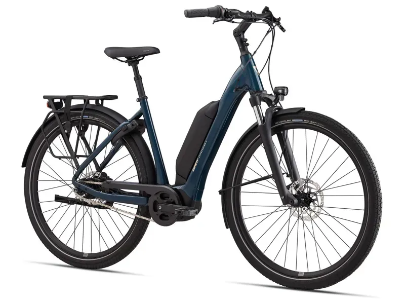 Giant Expression E+ 1 E-Hybrid Bike in Gloss Cosmos Navy-1