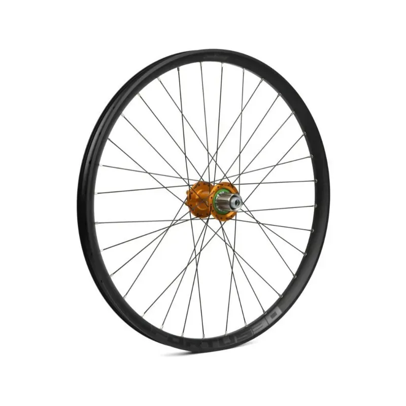 Hope 29er Fortus Pro 4 30W 135mm Downhill Rear Wheel in Orange