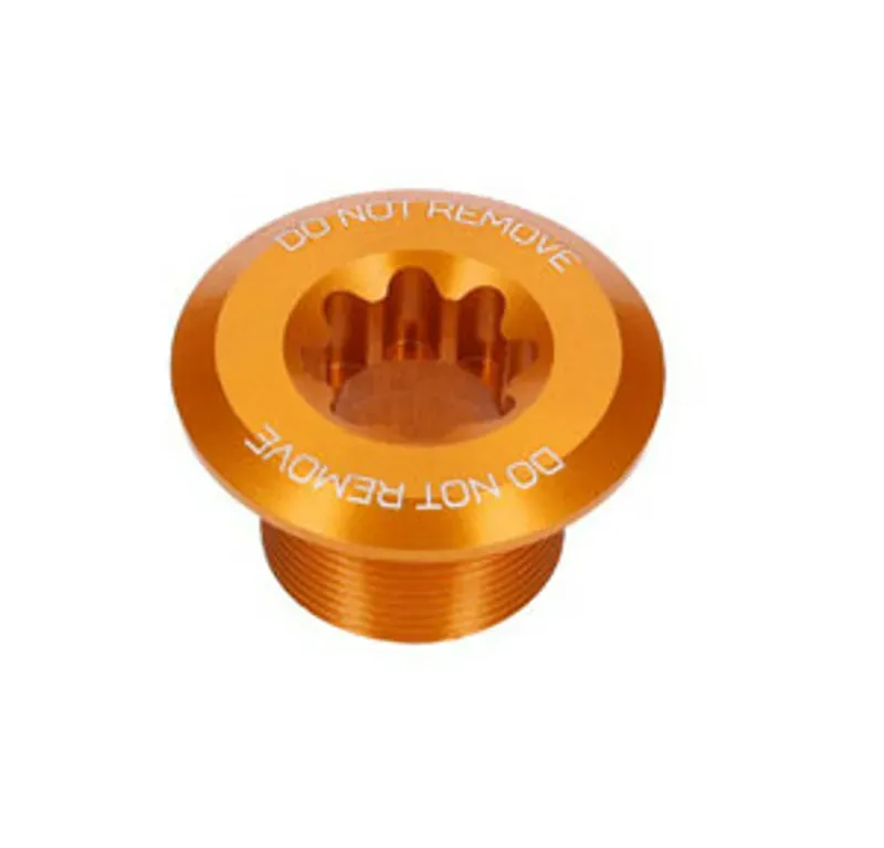 Hope EVO Crankset Non-Drive End Cap in Orange