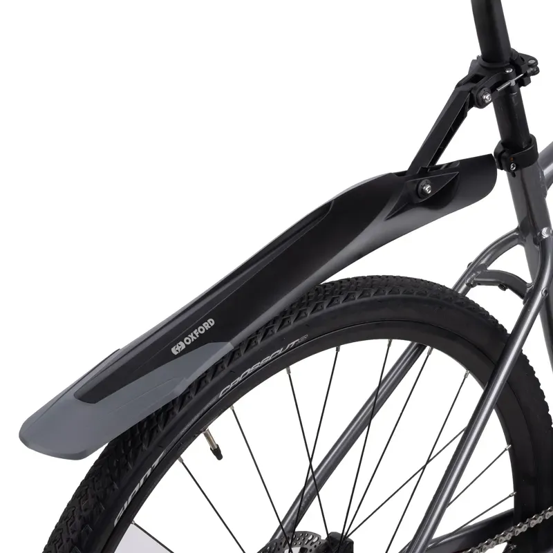 Oxford Mudstop Mountain Mudguard Set in Black-6