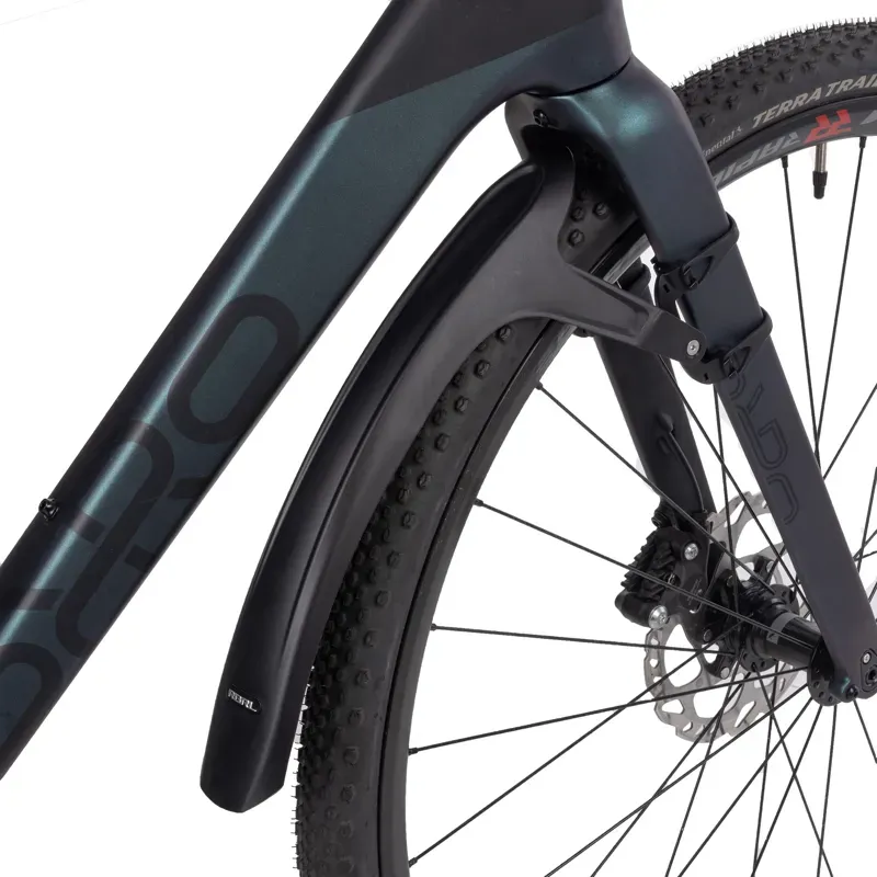 Oxford Mudstop RD Mudguard Set in Black-5