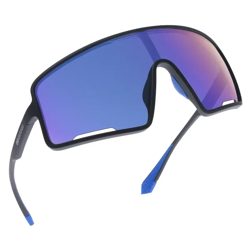 Oxford Sentiero Sunglasses in Black/Blue Lens-1