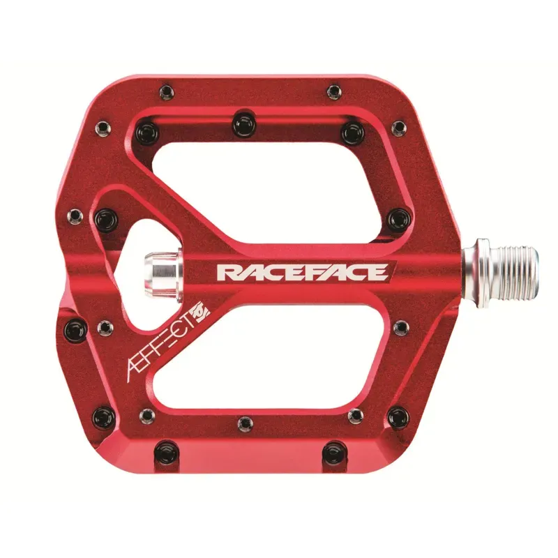 Race Face Aeffect Pedal in Red