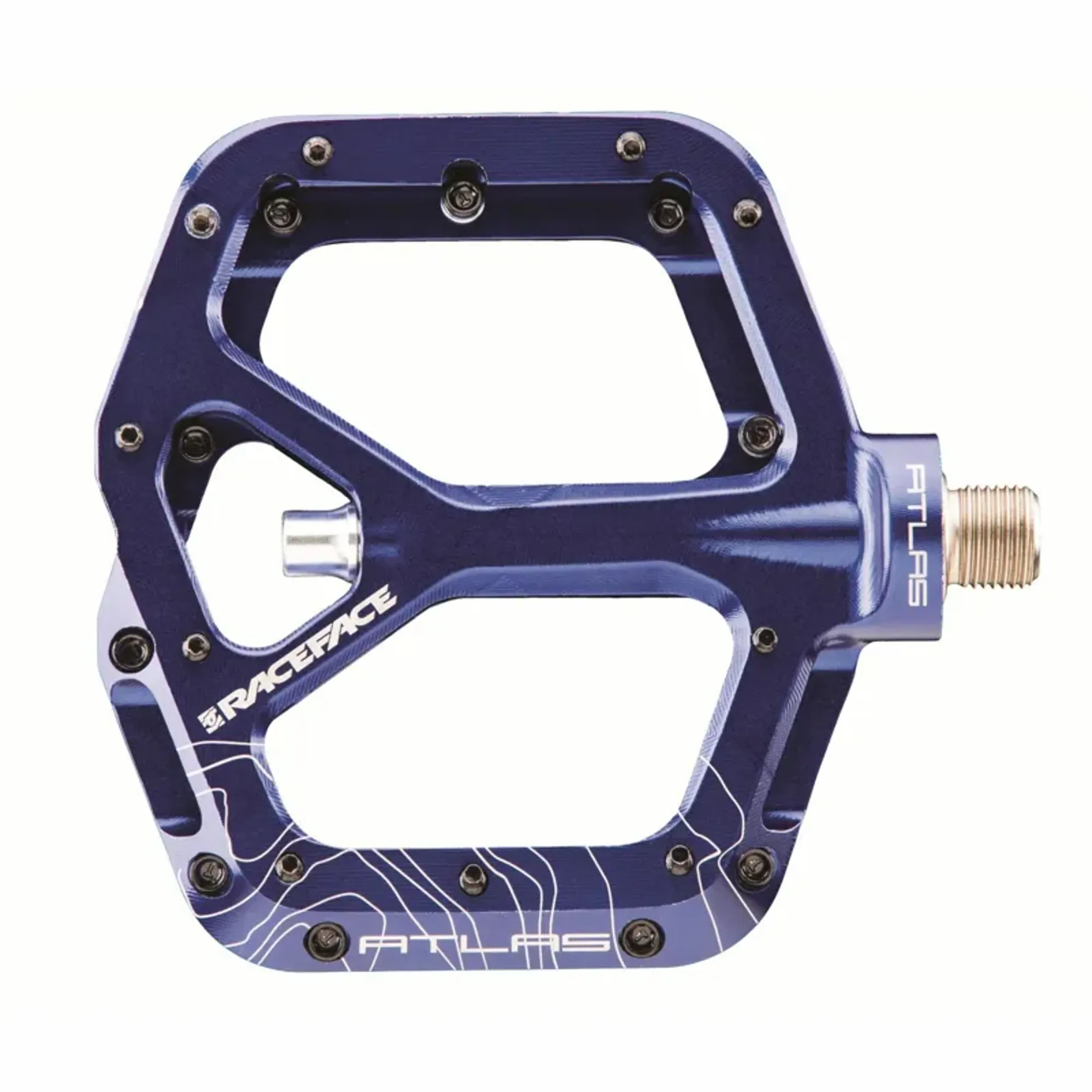 Race Face Atlas Pedal - Pédales VTT Plateforme Aluminium 110x108 Mm