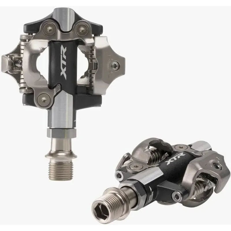 Shimano XTR M9100 XC -3mm SPD Grey/Black 9/16 inch-2