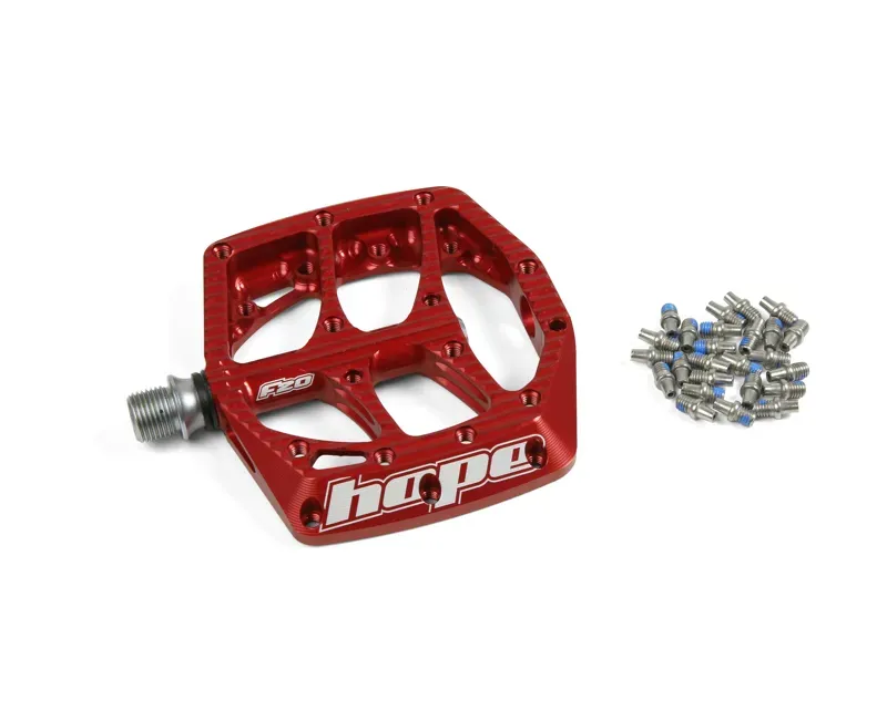 Hope F20 Pedal Kit in Red