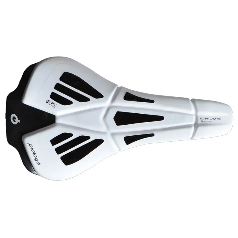 Prologo Scratch M5 140 CPC Tirox Saddle in White