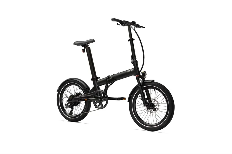 Eovolt Afternoon 20 Folding Electric Bike. Black-1