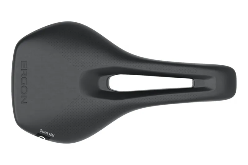 Ergon SR Sport Gel Women's Road Cycling Saddle in Black-3