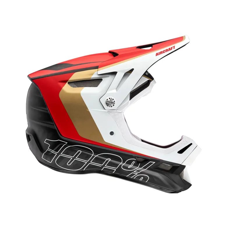 100 Aircraft Carbon Helmet D Red