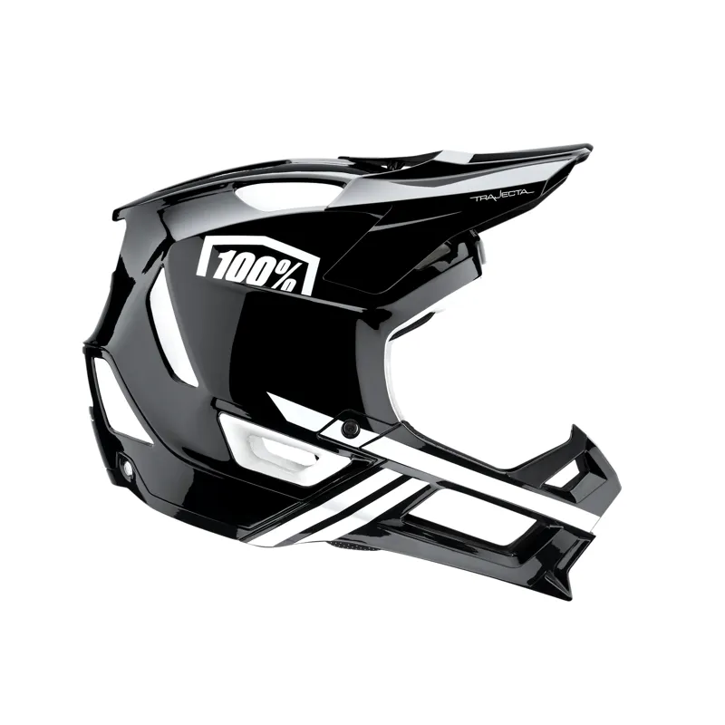 100 Trajecta Helmet Black/ White 