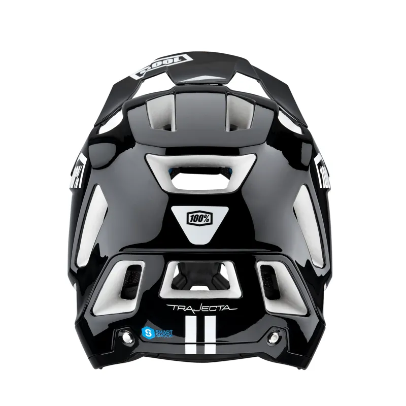 100 Trajecta Helmet Black/ White -2