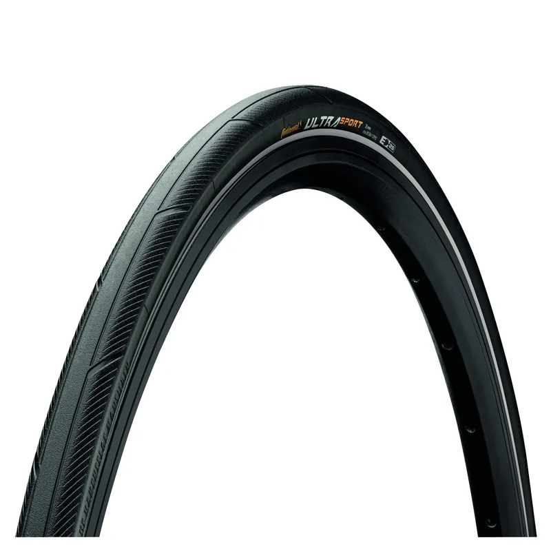 Continental Ultra Sport III Foldable Puregrip Tyre in Black-1