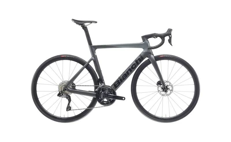 BIANCHI OLTRE RACE 105 12S 50-34 Grey/Black- full matt