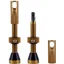Peaty's Tubeless Valves - Pair Bourbon 1 pair 60mm