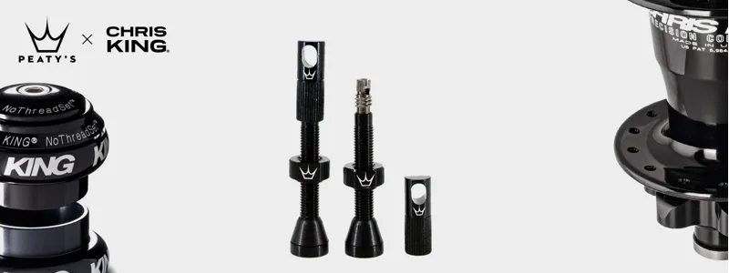 Peatys Tubeless Valves - Black 1 pair 60mm-4