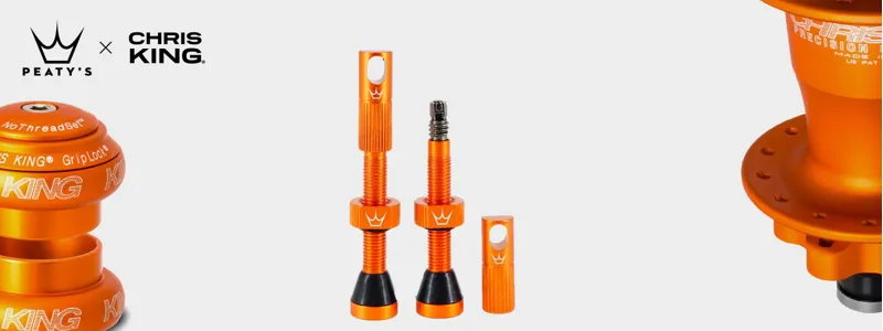 Peaty's Tubeless Valves - Pair Mango 1 pair 60mm-4