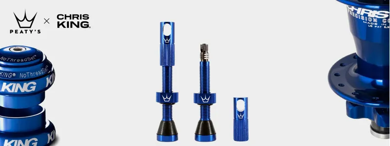 Peaty's Tubeless Valves - Pair Navy 1 pair 60mm-4