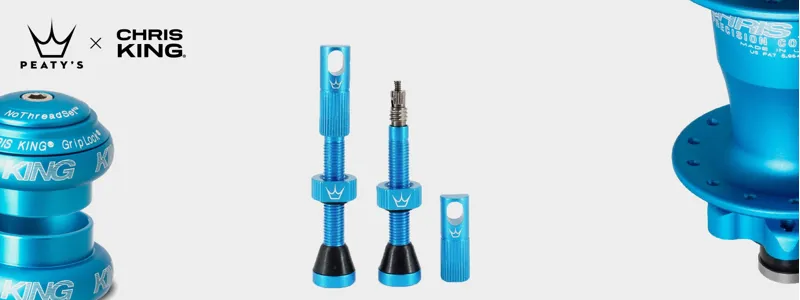 Peaty's Tubeless Valves - Pair Turquoise 1 pair 60mm-4