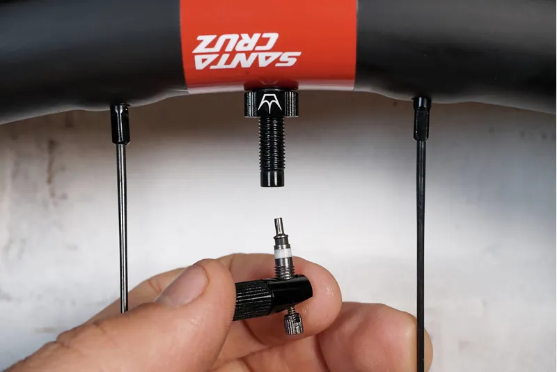 Peaty's Tubeless Valves - Pair Navy 1 pair 60mm-1