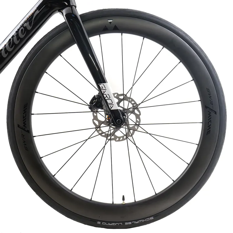 Garda 105 Di2 Black/Grey Bike Black-3