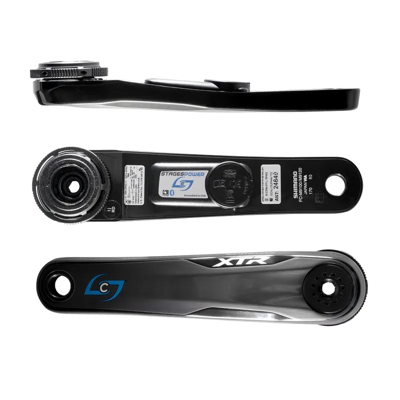 Stages Power L - Shimano XTR M9100 Black