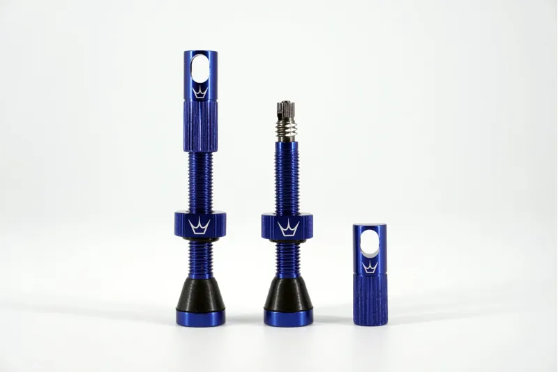 Peaty's Tubeless Valves - Pair Navy 1 pair 60mm
