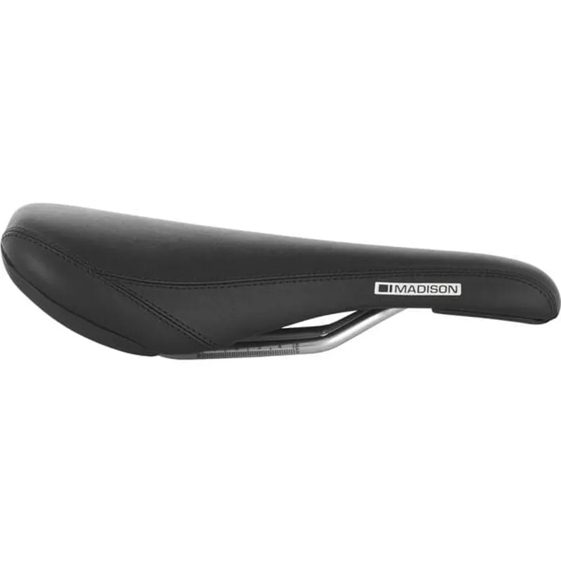 Madison Flux Junior 130 mm x 240 mm Saddle in Black-1