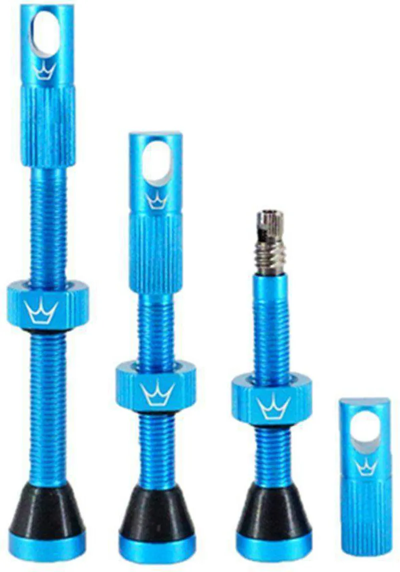 Peaty's Tubeless Valves - Pair Turquoise 1 pair 60mm