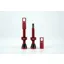 Peaty's Tubeless Valves - Pair Red 1 pair 60mm