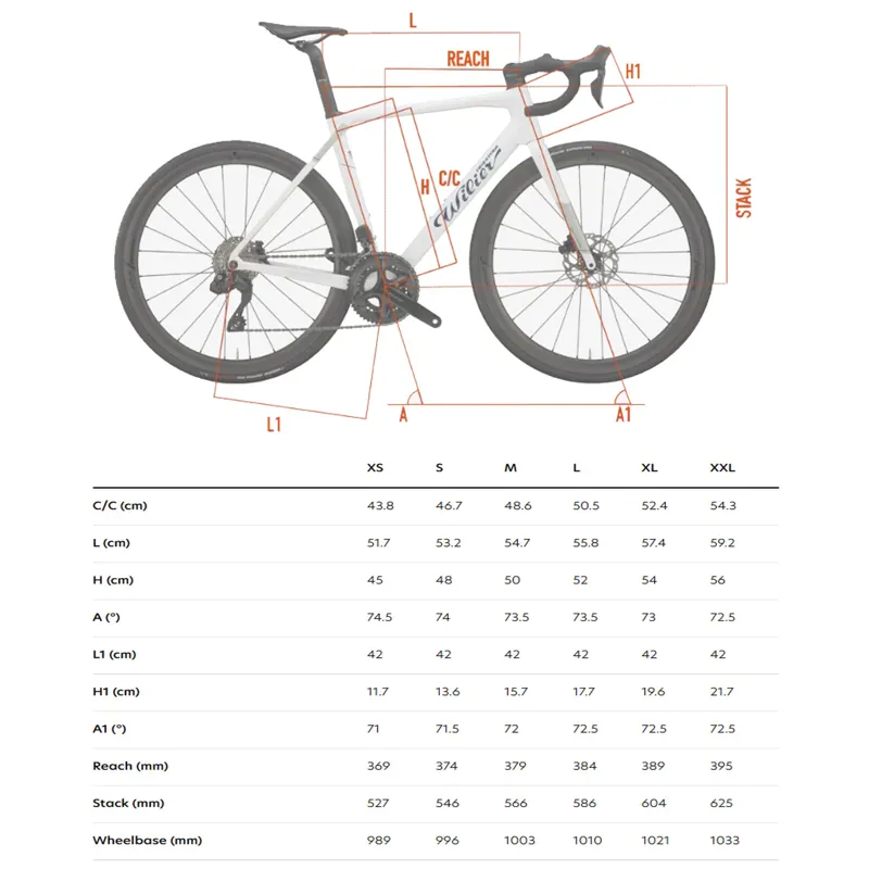 Granturismo SL Ultegra Di2 Bike White Ex Demo bike-1
