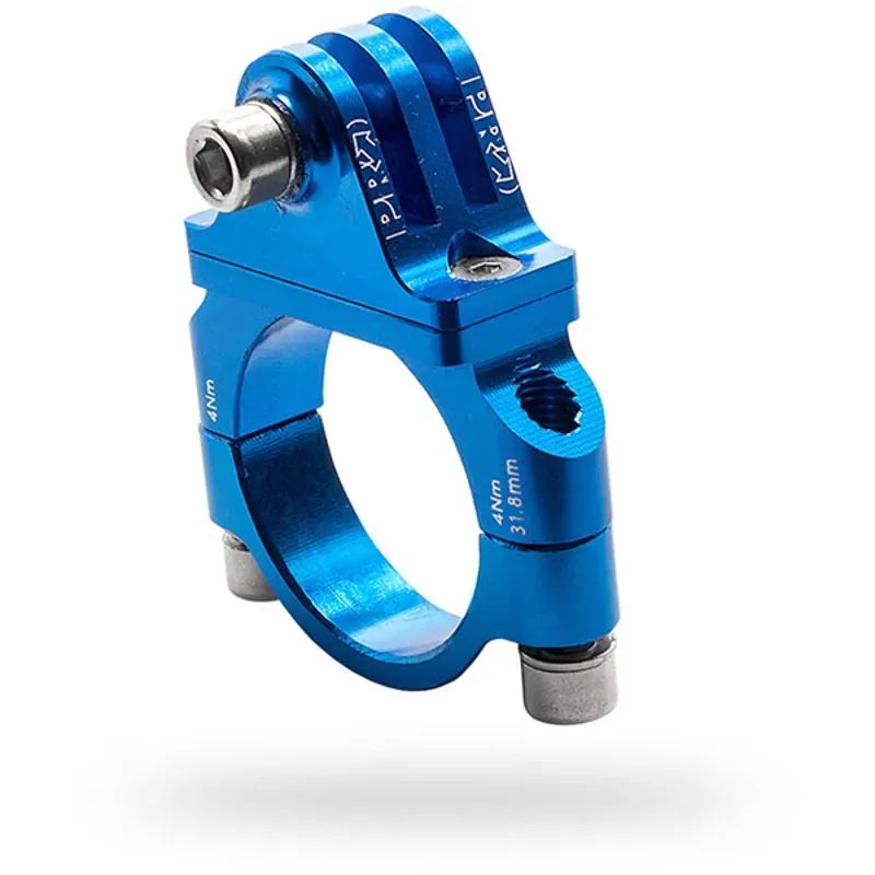 Pro Handlebar 1-1/8in Camera Mount in Blue