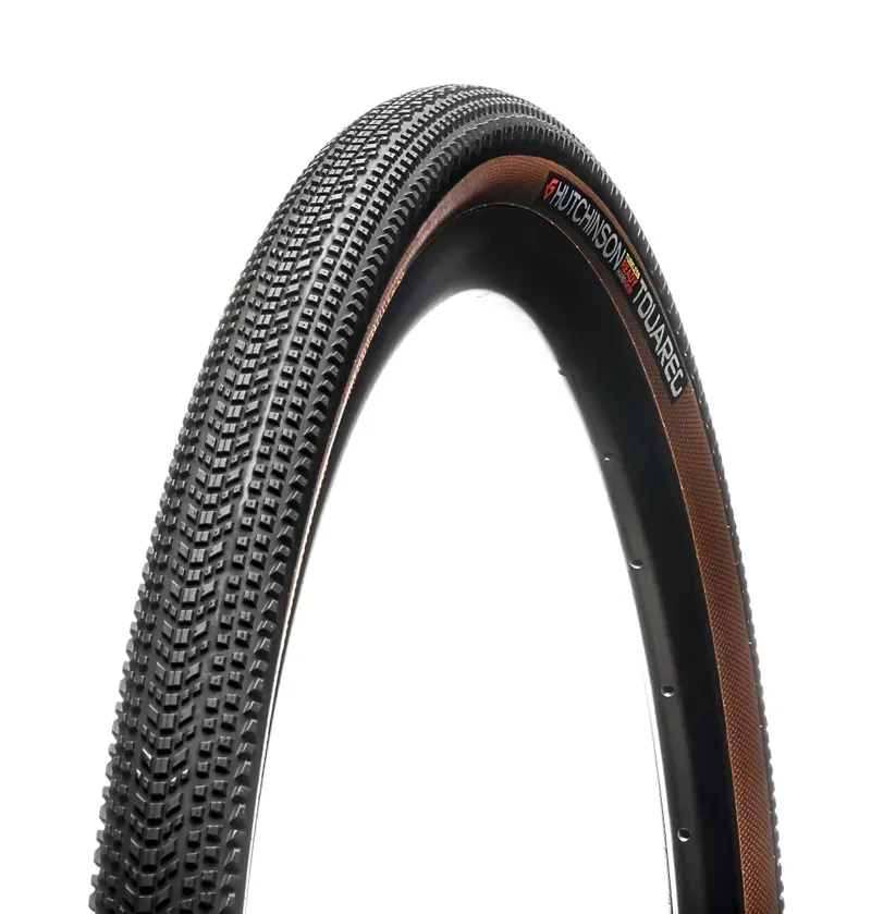 Hutchinson Touareg FR 700c Gravel Tyre in Black/Tan Wall