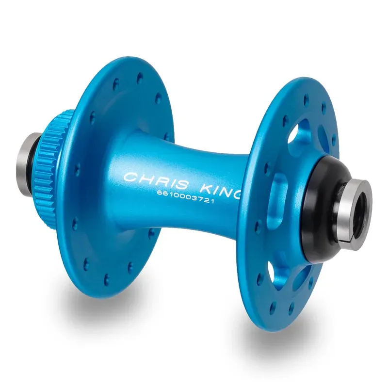 Chris King R45D 24h 12mm Centerlock Front Road Hub in Turquoise 