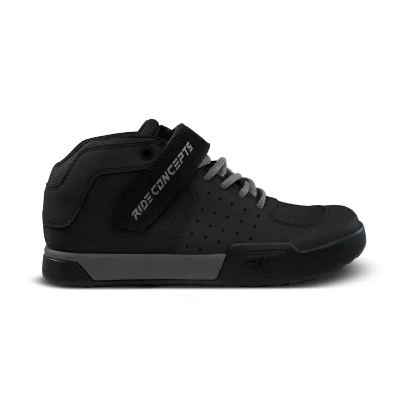 Ride Concepts Wildcat Youth Shoes in Black