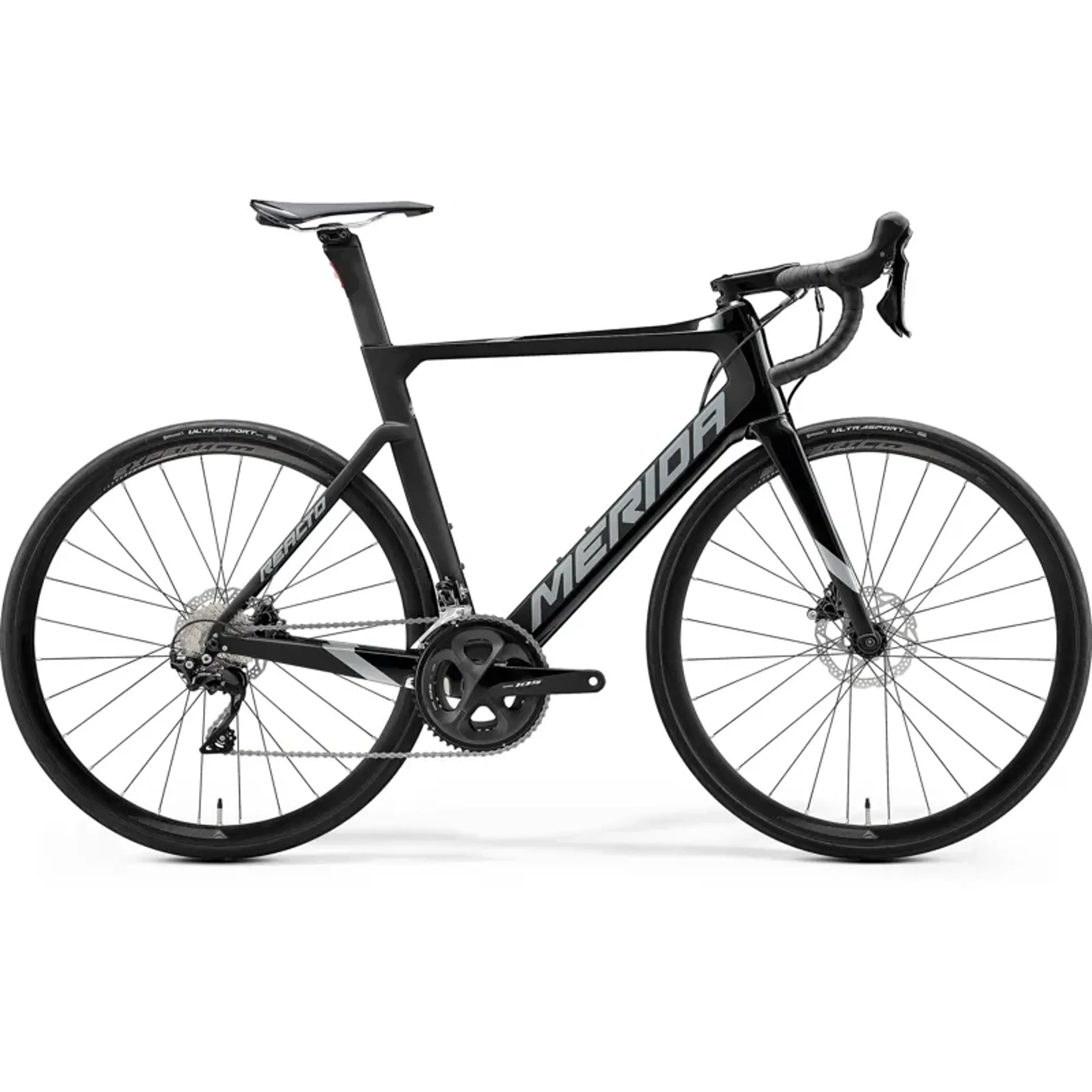 2020 Merida Reacto Disc 4000 Road Bike in Black