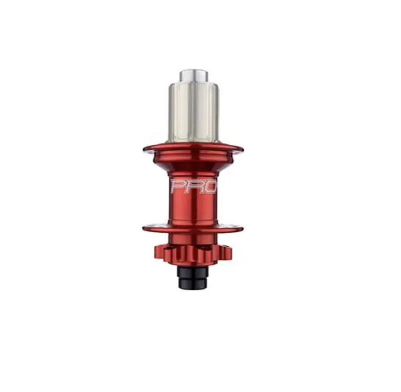 Hope Pro 4 135mm 36-hole Rear Hub Body in Red