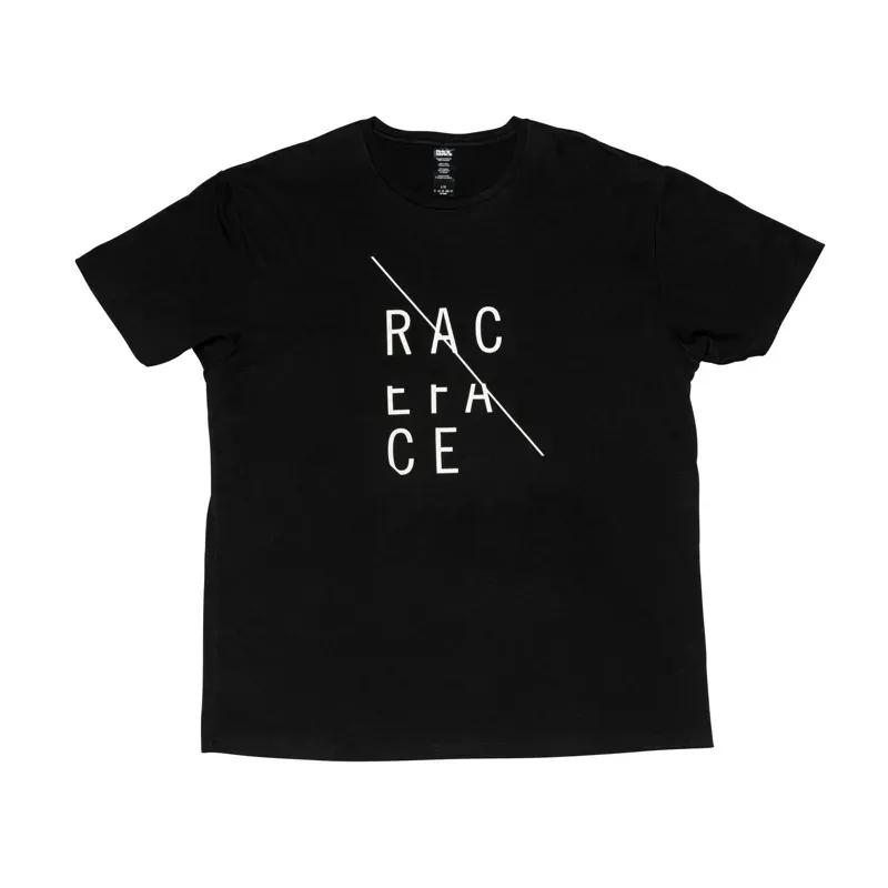 Race Face Slash T Shirt in Black 