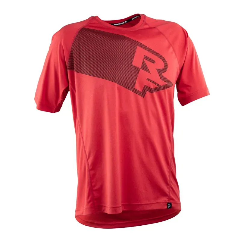 Race Face Trigger Short Sleeve Jersey in Red