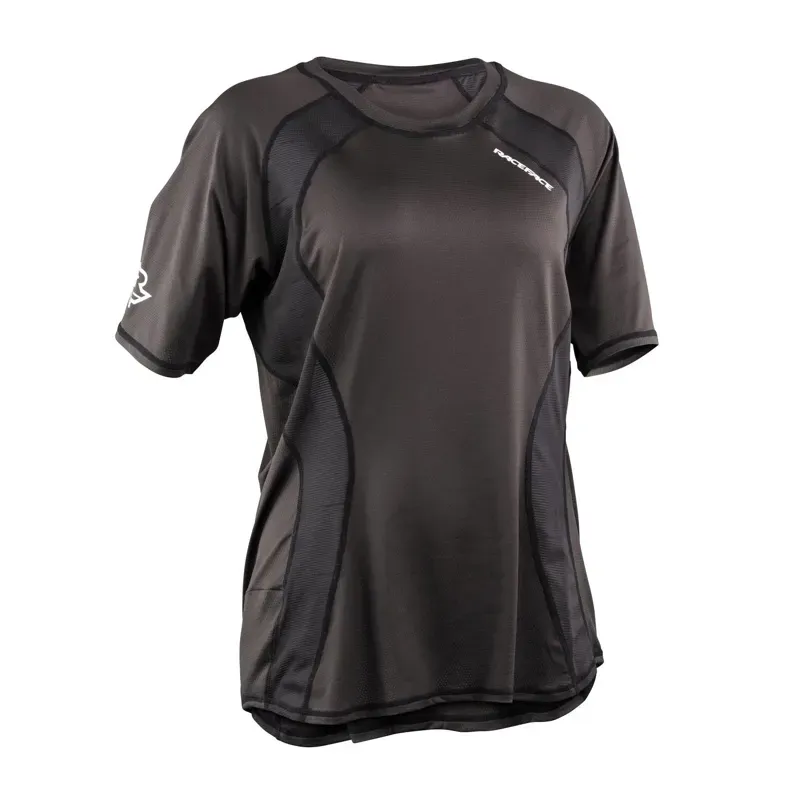 Race Face Traverse Womens Short Sleeve Jersey in Brown