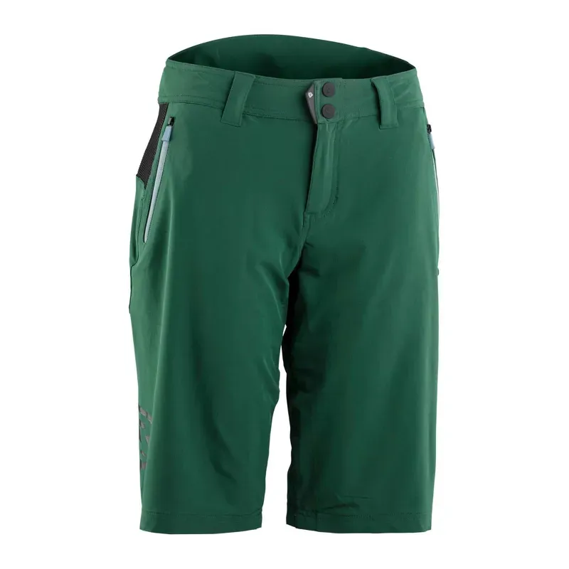 Race Face Nimby Womens Shorts in Green