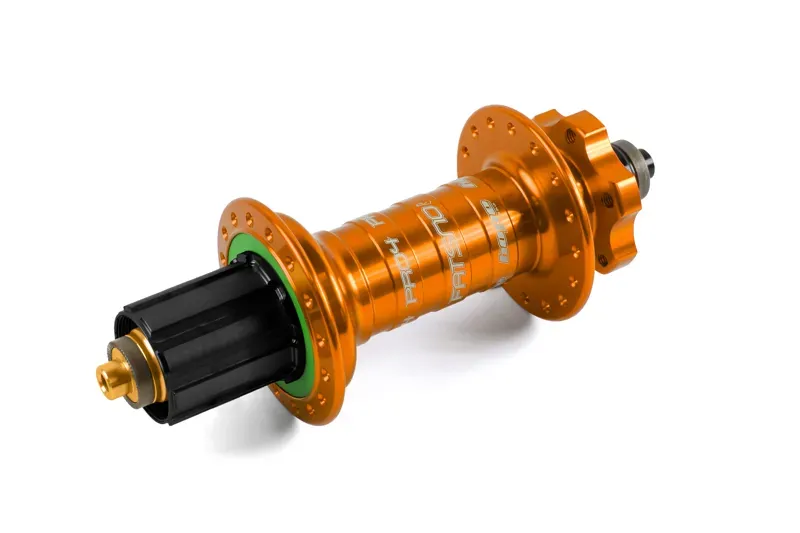 Hope Pro 4 32H 170mm Fatsno Quick Release Rear Hub in Orange