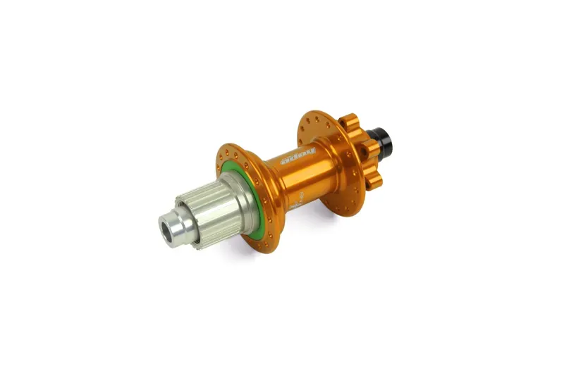 Hope Pro 4 36H 148mm - 12mm Rear Hub in Orange