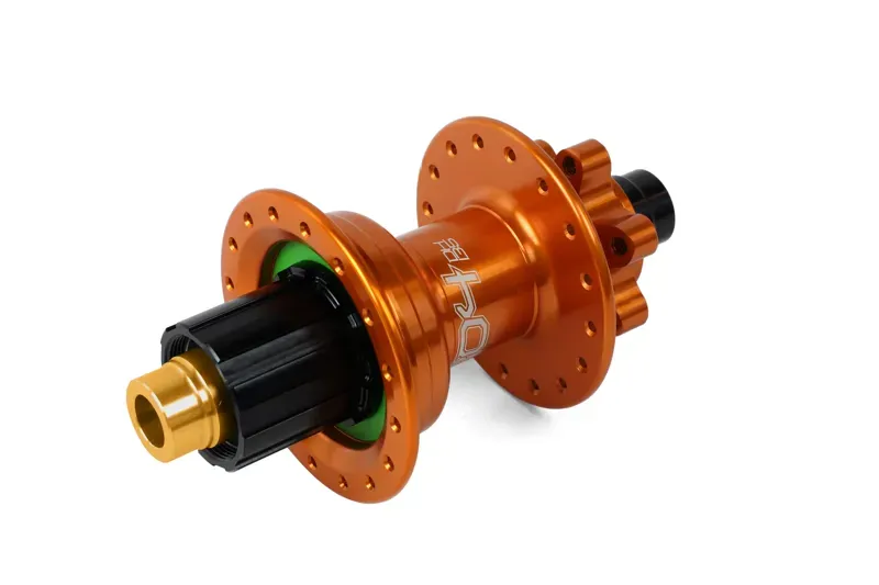 Hope DH Pro 4 36H 142mm 12mm Rear Hub in Orange 