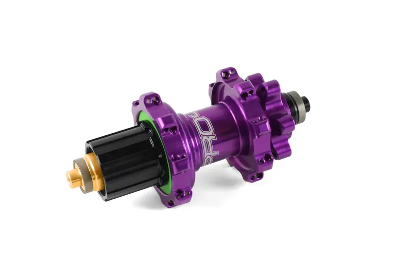 Hope S-Pull Pro 4 32H 135mm Quick Release Rear Hub in Purple